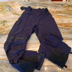 MARMOT Ladies Black Ski ZIPS Pants, Size Small